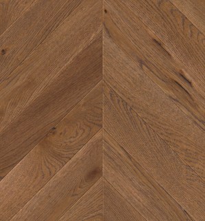 Паркетная доска Living Tree - Дуб Мокко, Селект (13,5х110х515мм) Французская елка